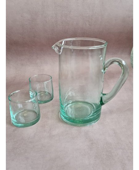 Kanna glas hög