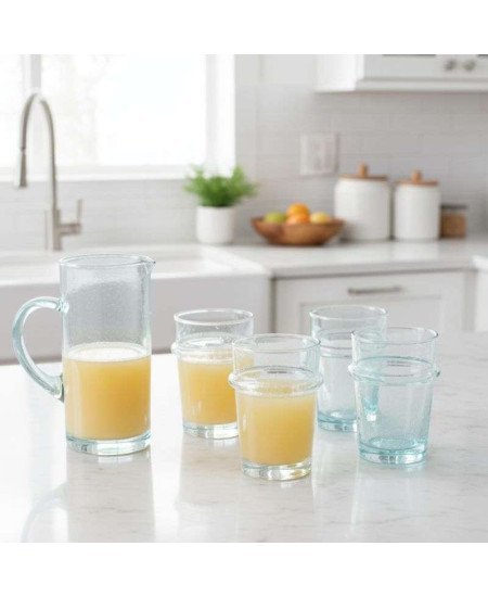 Kanna glas hög