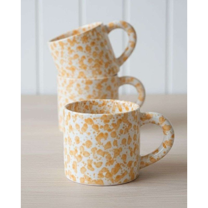 Randig Mugg  -Orange
