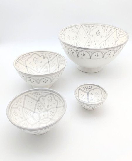 Keramik skål 12,16,20,27cm