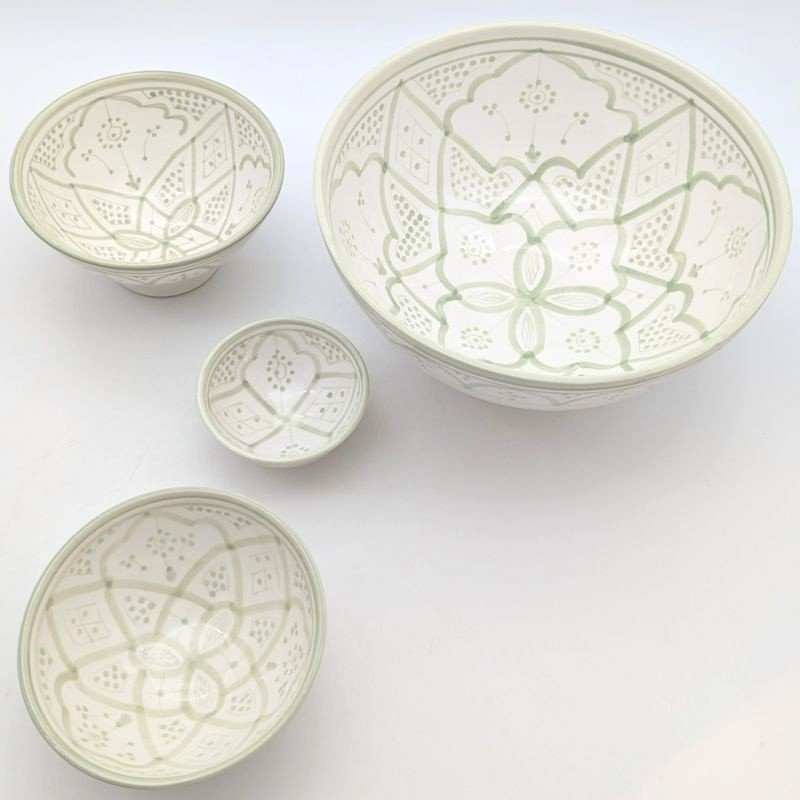 keramik skål 10,15,18,27cm