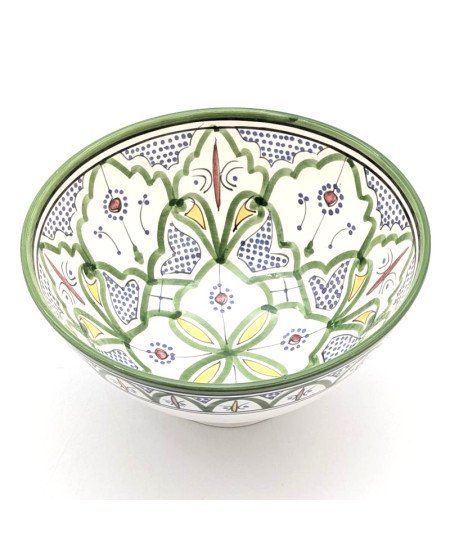 keramik skål MultiGrön Klassisk 10,15,18,27cm