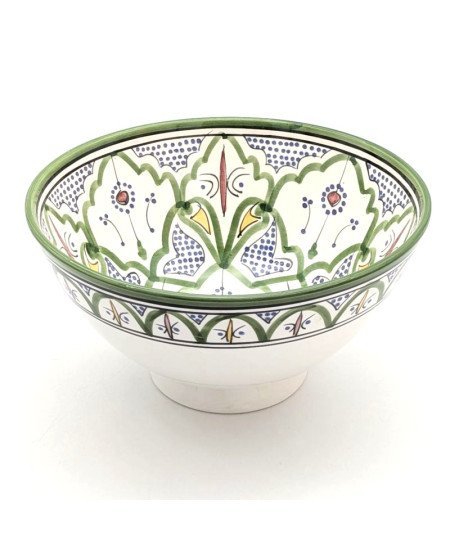 keramik skål MultiGrön Klassisk 10,15,18,27cm