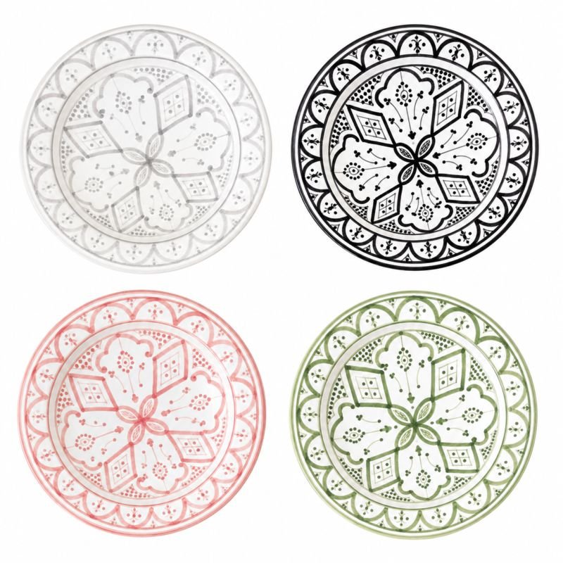 Ceramic plate classic Green-22,27,35,40cm