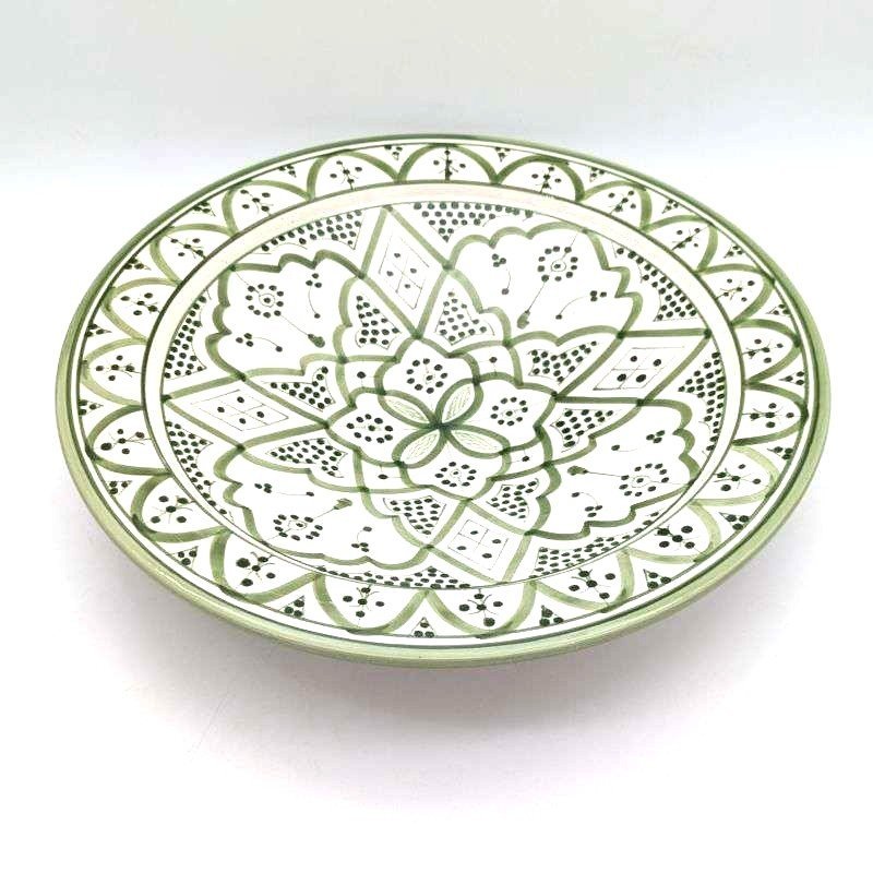 Ceramic plate classic Green-22,27,35,40cm