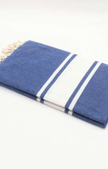 Hamamhandduk / Fouta Blå & Vit Hamamhandduk / Fouta Blå & Vit