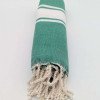 Hamamhandduk / Fouta Grön & Vit Hamamhandduk / Fouta Grön & Vit