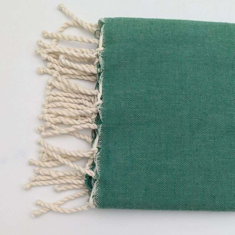Hamamhandduk / Fouta Grön & Vit Hamamhandduk / Fouta Grön & Vit