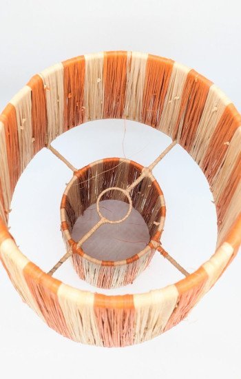 Bordslampa Randig Orange Bordslampa Randig Orange