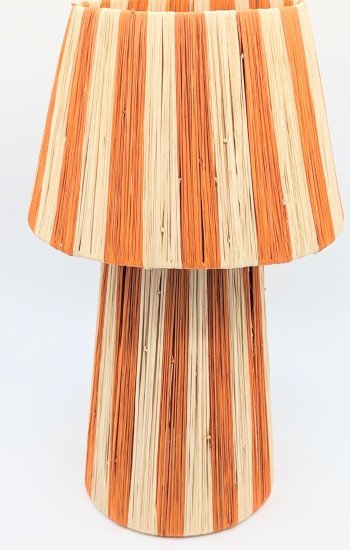 Bordslampa Randig Orange Bordslampa Randig Orange