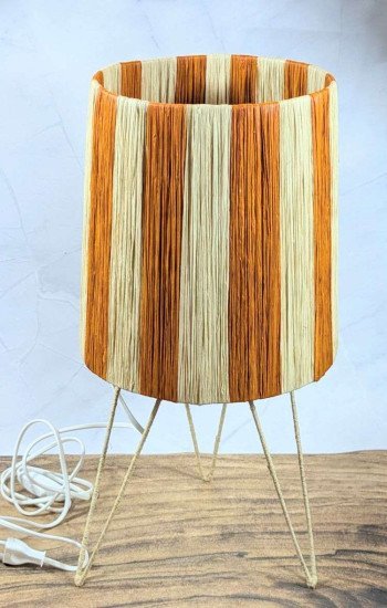 Bordslampa Randig Orange Bordslampa Randig Orange