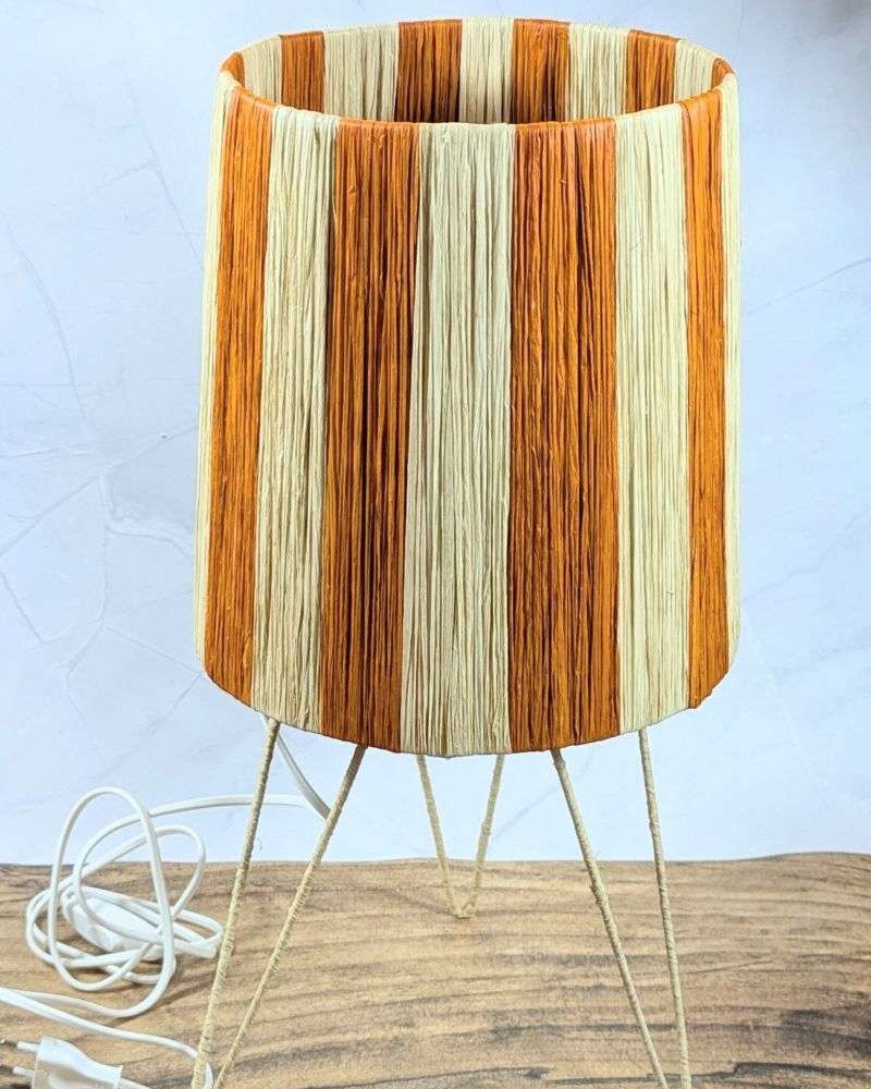 Bordslampa Randig Orange Bordslampa Randig Orange