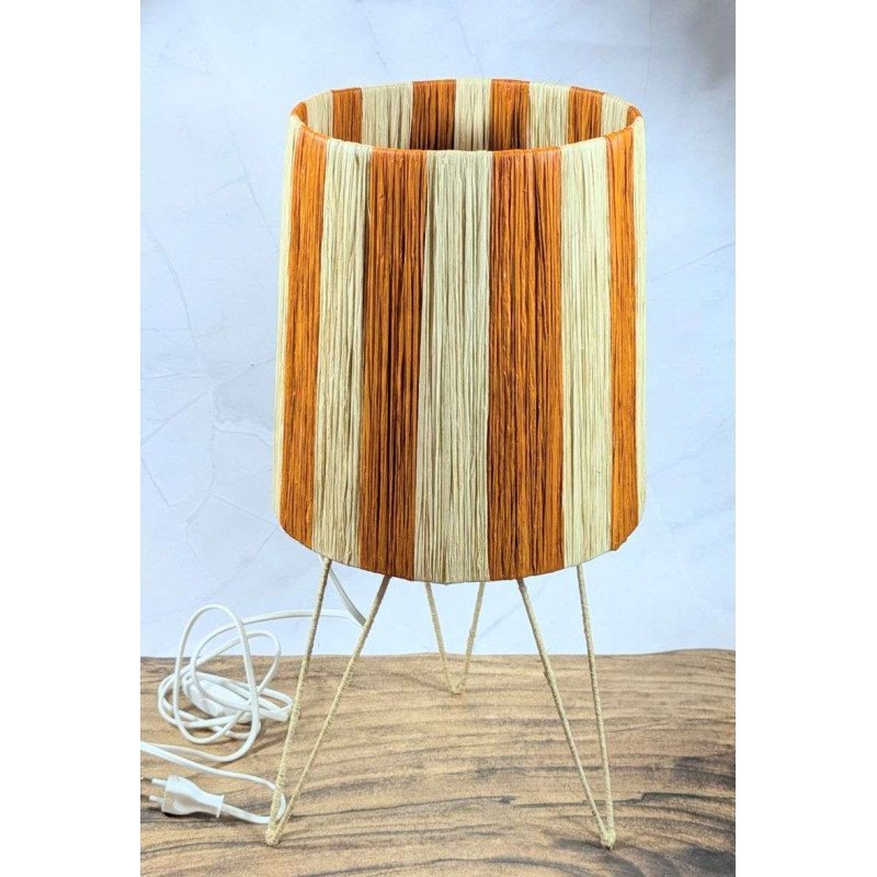 Bordslampa Randig Orange