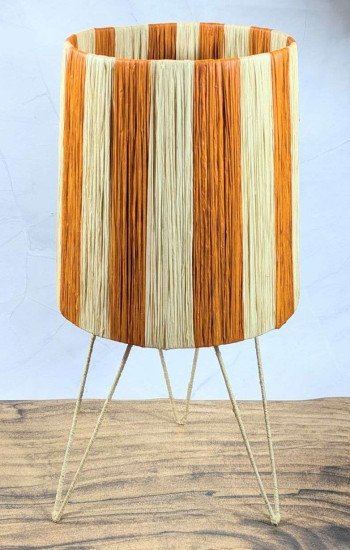 Bordslampa Randig Orange Bordslampa Randig Orange