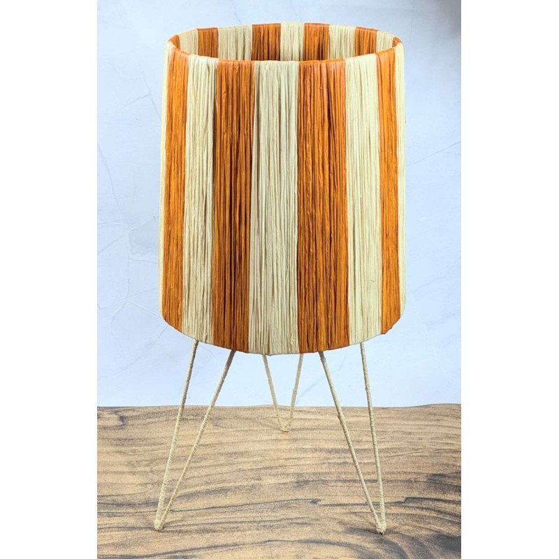 Bordslampa Randig Orange
