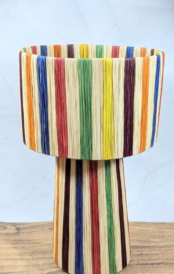 Bordslampa Randig -Multi Bordslampa Randig -Multi