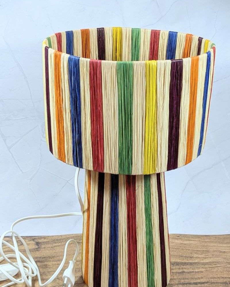 Bordslampa Randig -Multi Bordslampa Randig -Multi