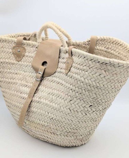 Strandväska Stor-Beige