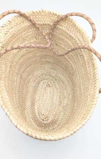 Strandväska -flätad natur 50,46cm Strandväska -flätad natur 50,46cm