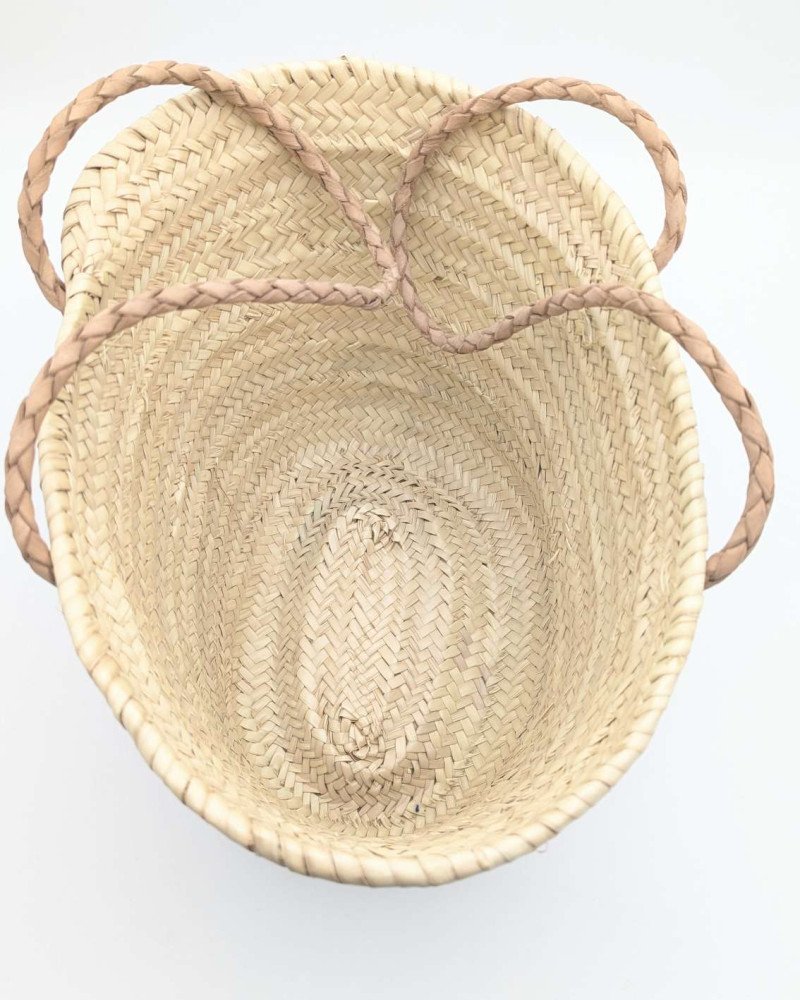 Strandväska -flätad natur 50,46cm