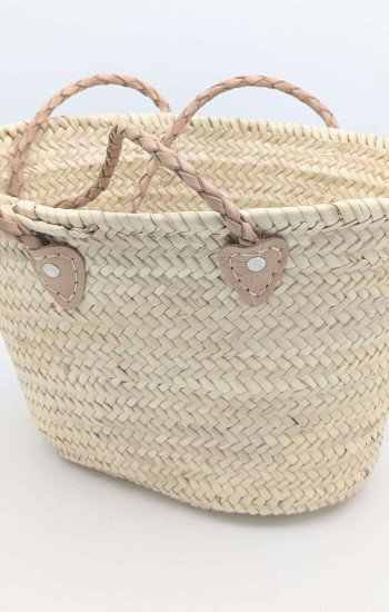 Strandväska -flätad natur 50,46cm Strandväska -flätad natur 50,46cm