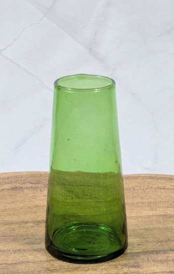 Liten Vas av Återvunnet Glas - Grön  Liten Vas av Återvunnet Glas - Grön