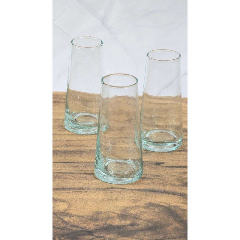  Liten Vas av Återvunnet Glas -TR