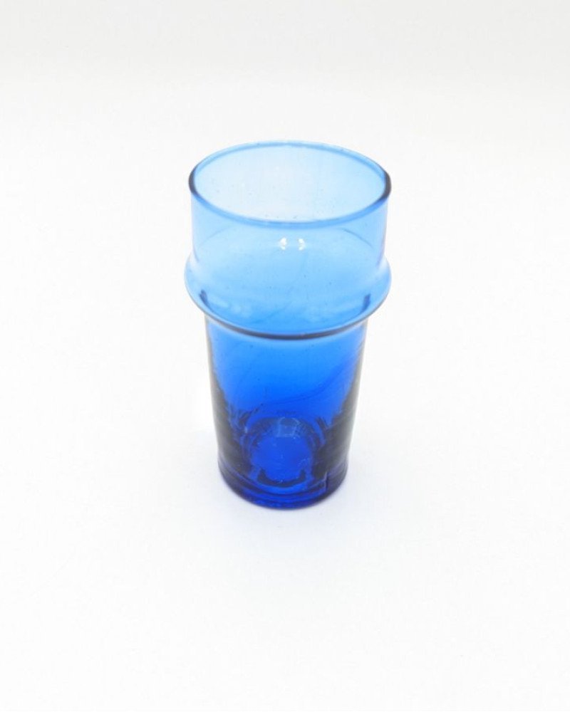 Glas blå 11cm