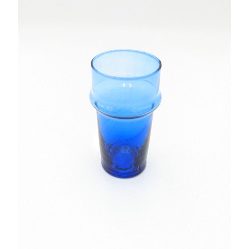 Glas blå 12cm