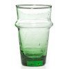 Glas grön13cm