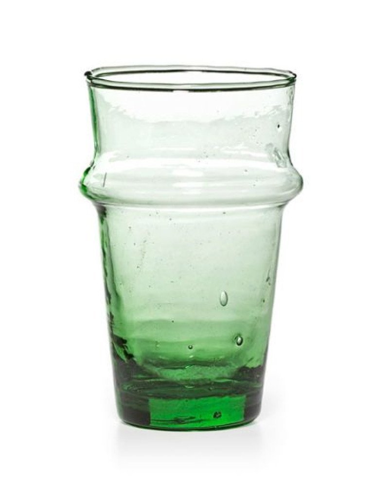 Glas grön11cm