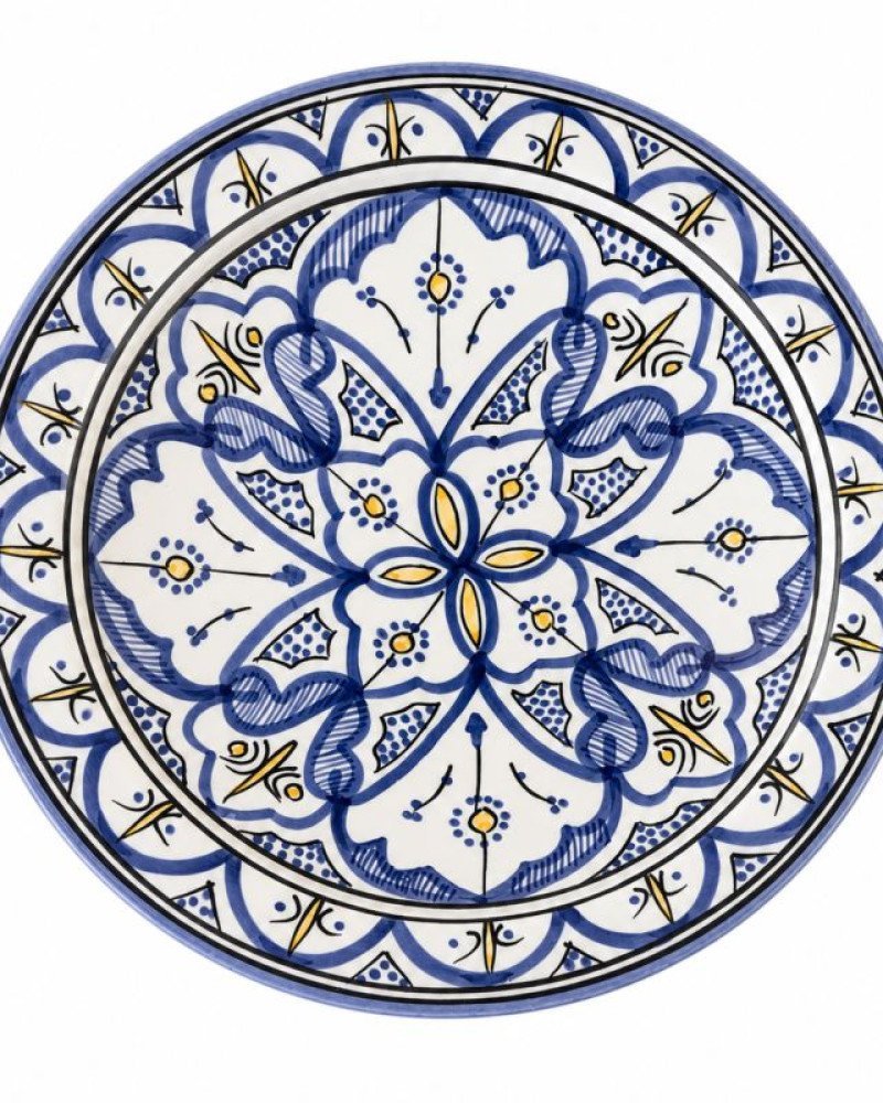 keramikfat klassisk bla -grossist-22,27,35,40 cm