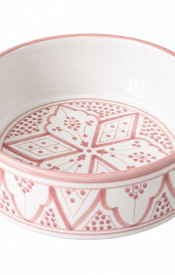Keramik skål Rosa - 12,16,18,25 cm