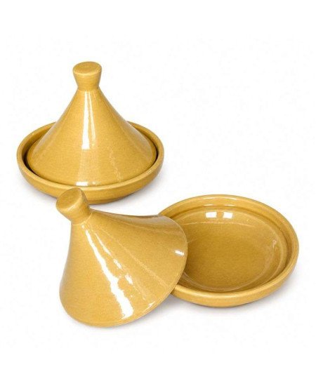 Mellan Tagine  -Gul15cm