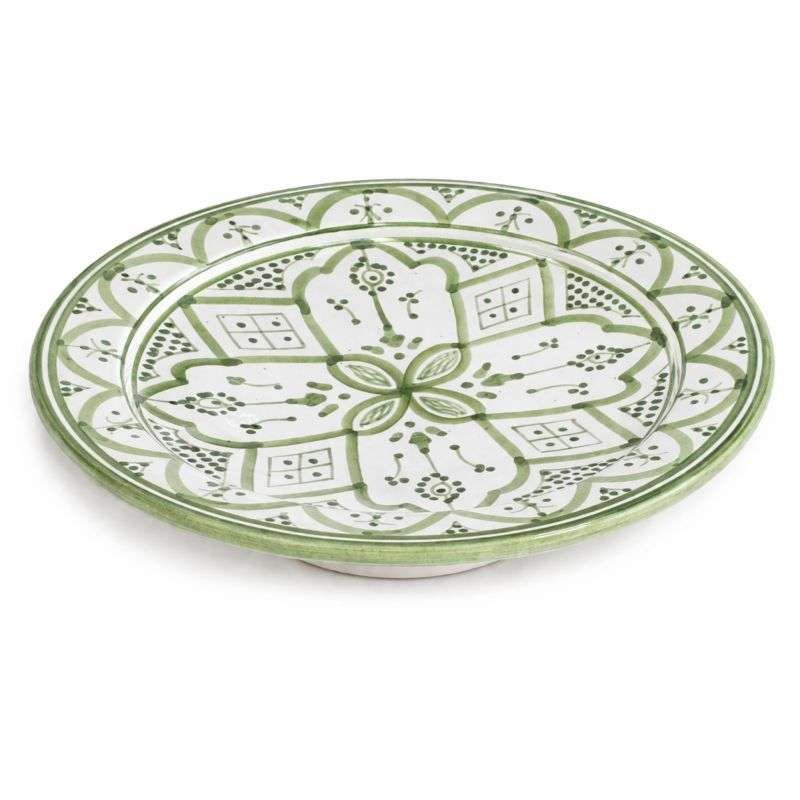 Ceramic plate classic Green-22,27,35,40cm