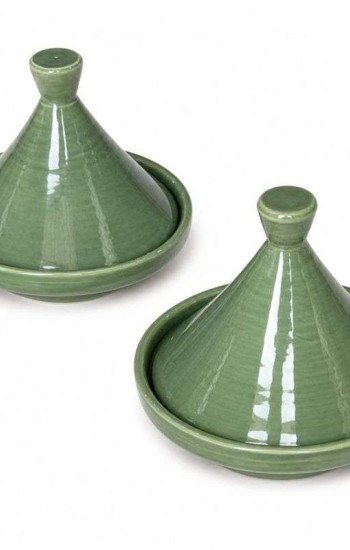 Mellan Tagine  -Grön15cm