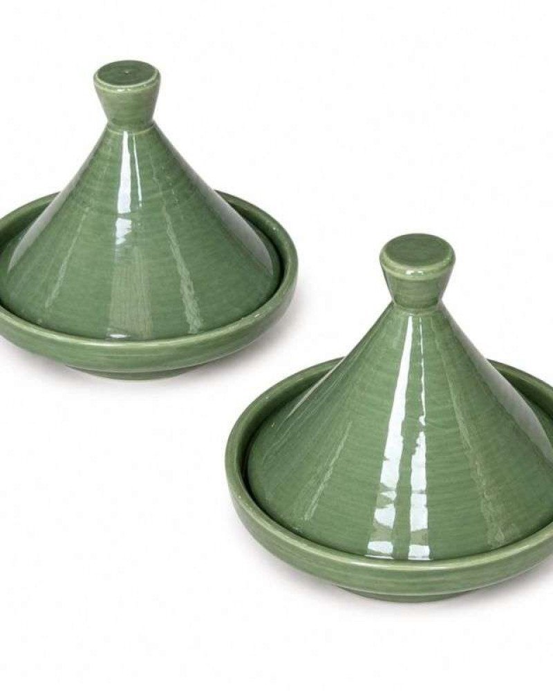 Mellan Tagine  -Grön15cm
