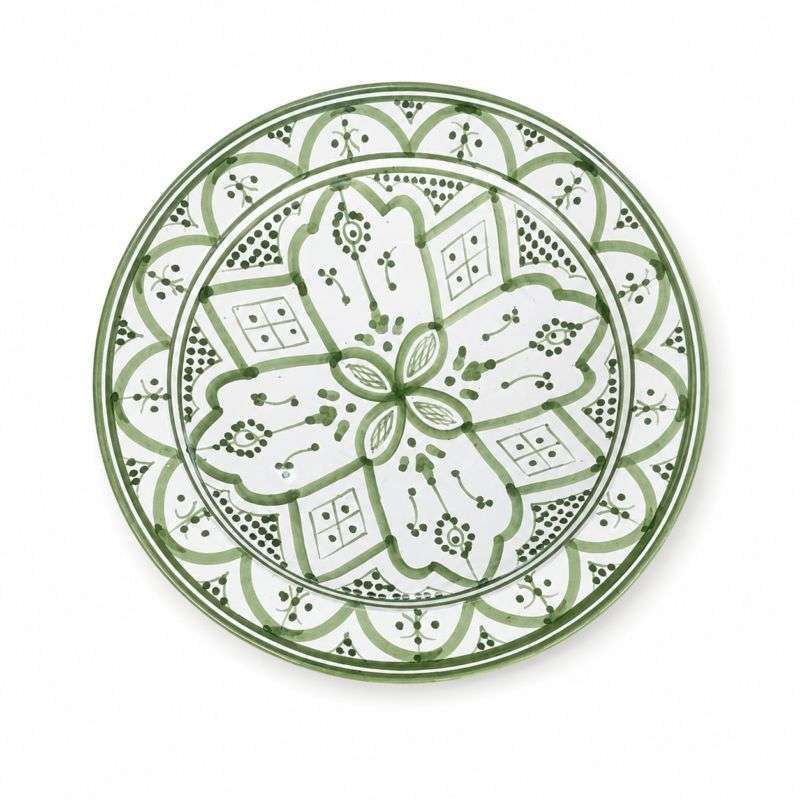 Ceramic plate classic Green-22,27,35,40cm