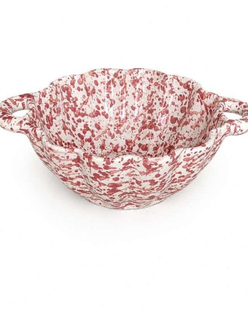 Skål med handtag -Rosa