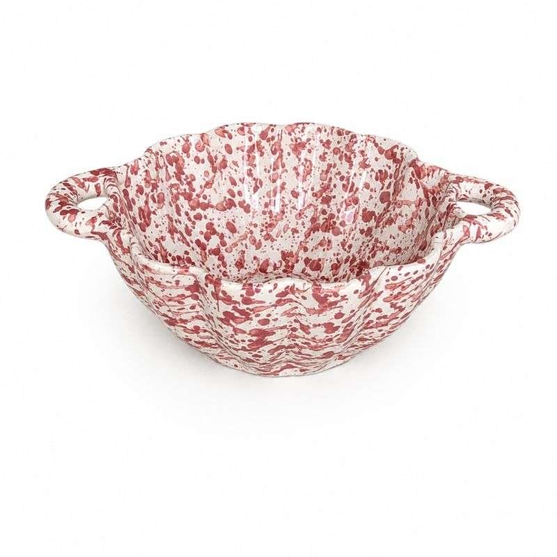 Skål med handtag -Rosa