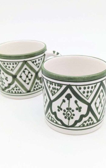 Mugg klassisk grön- handtag Mugg klassisk grön- handtag