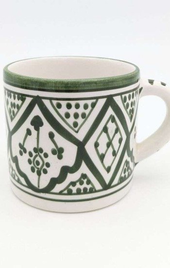 Mugg klassisk grön- handtag Mugg klassisk grön- handtag