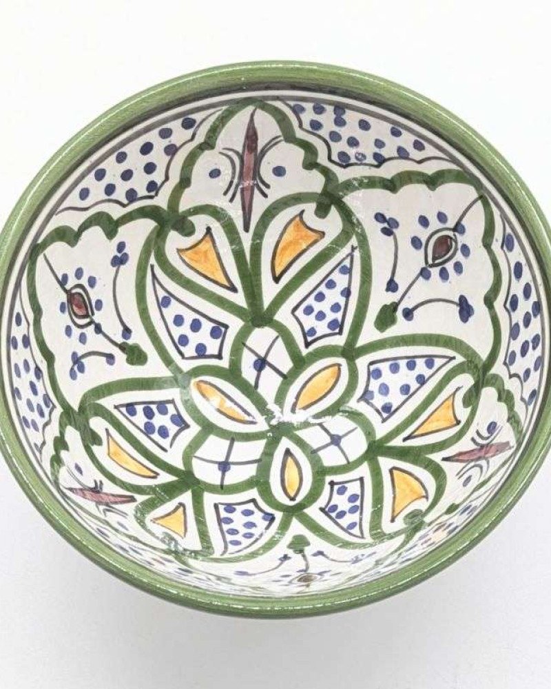 keramik skål MultiGrön Klassisk 10,15,18,27cm keramik skål MultiGrön Klassisk 10,15,18,27cm