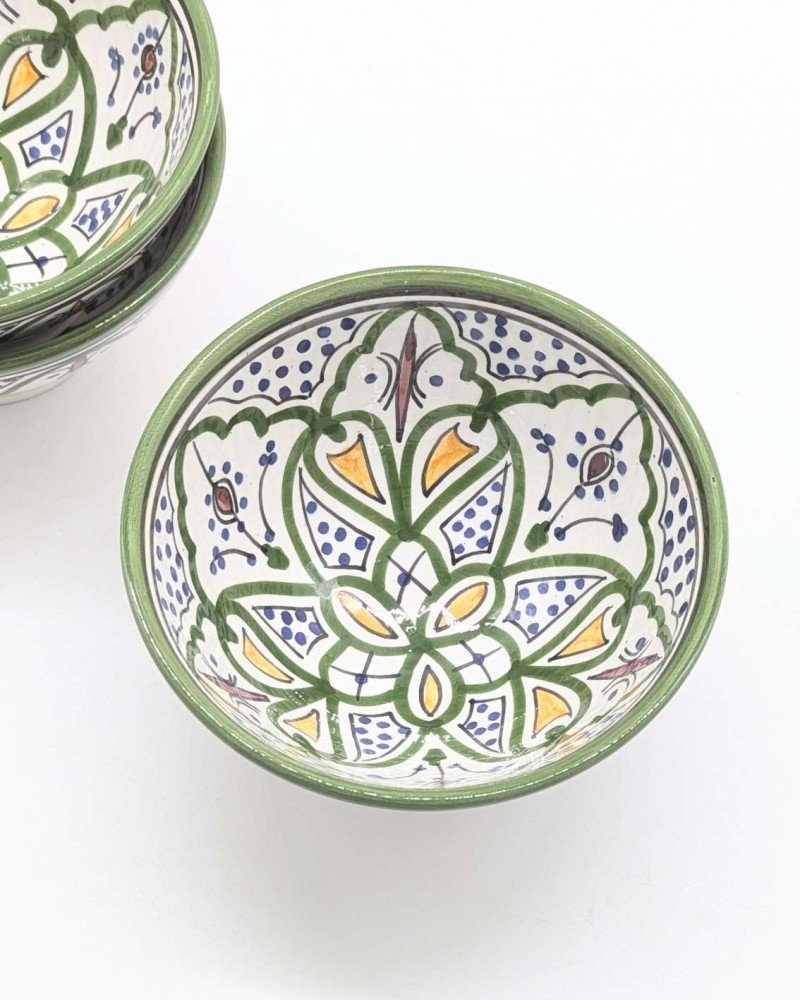 keramik skål MultiGrön Klassisk 10,15,18,27cm keramik skål MultiGrön Klassisk 10,15,18,27cm