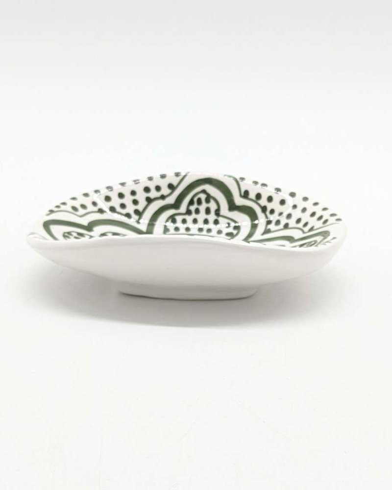 Tvålkopp Mönstrade -Grön