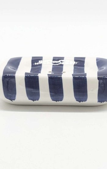 Tvålkopp Randig -Blå Tvålkopp Randig -Blå