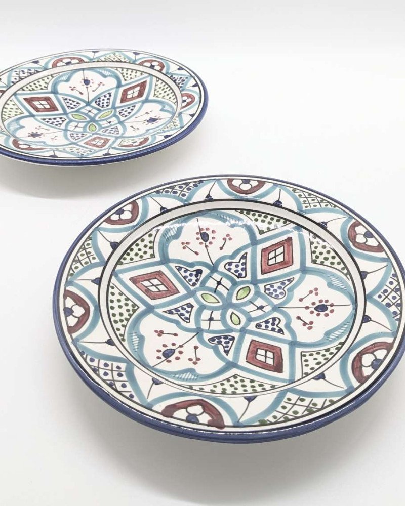 Keramik fat multi-turkos-22,27,35,40 cm Keramik fat multi-turkos-22,27,35,40 cm