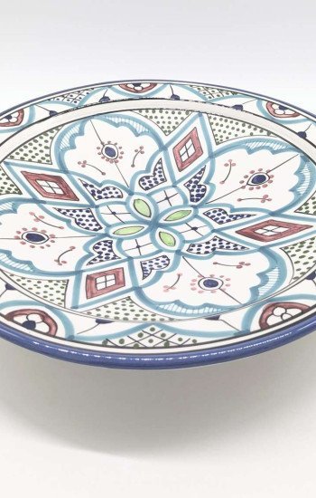 Keramik fat multi-turkos-22,27,35,40 cm Keramik fat multi-turkos-22,27,35,40 cm