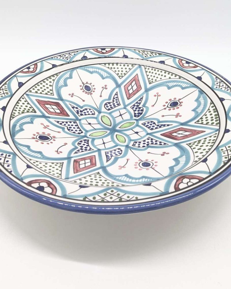 Keramik fat multi-turkos-22,27,35,40 cm Keramik fat multi-turkos-22,27,35,40 cm