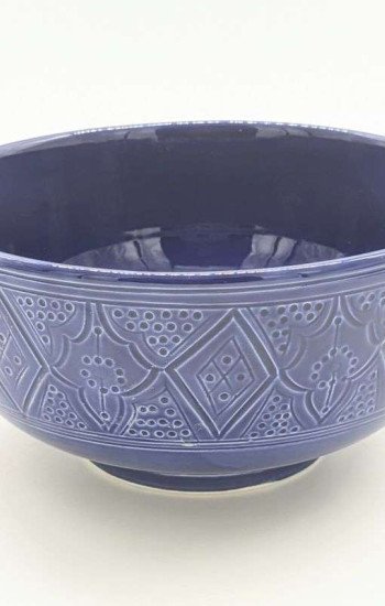 Skål graverade- Blå 12-16-20-25cm Skål graverade- Blå 12-16-20-25cm